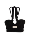 Alexandre Vauthier Embellished-ring Halterneck Crop Top