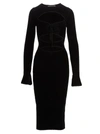 ANDREÄDAMO CUT OUT MIDI DRESS