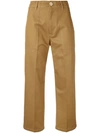 GOLDEN GOOSE cropped trousers,G30WP103A312043629