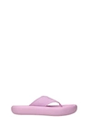 Stella Mccartney 30mm Air Slide Canvas Flip Flops In Purple