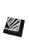 Dolce & Gabbana Zebra-print Silk Foulard