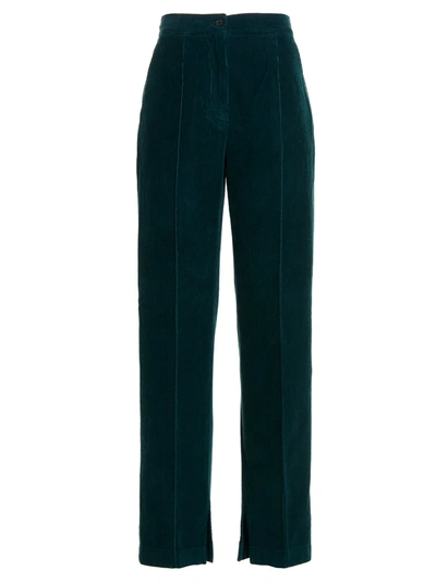 Cellar Door Gilda Trousers In Verde