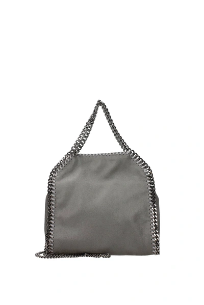 Stella Mccartney Grey Mini Falabella Bag In 1220 Light Grey
