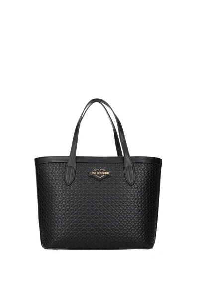 Love Moschino Handbags Polyurethane Black