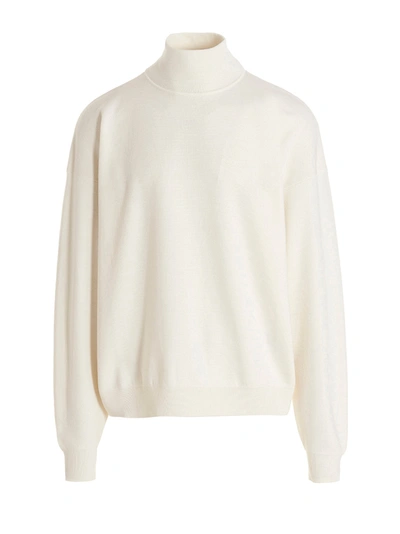 Fear Of God High Neck Jumper In Cream