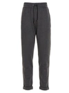 Brunello Cucinelli Luxurious Trousers With High-quality Cotton-silk Blend And Elegant Drawstring Det