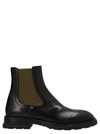 Alexander Mcqueen Stack Chelsea Ankle Boots
