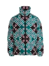 Gcds Monogram-pattern Zip-up Jacket