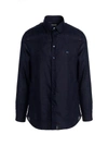 Etro Fuji Button Down Slim Shirt With Logo
