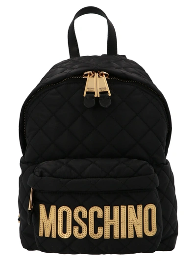 Moschino Logo Midi Backpack