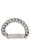 Dsquared2 Logo Plaque Chain-link Bracelet