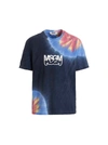 Msgm Tie Dye Cotton Jersey T-shirt