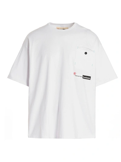 INCOTEX RED X FACETASM LOGO PRINTED T-SHIRT