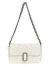 Marc Jacobs Logo Shoulder Bag In White