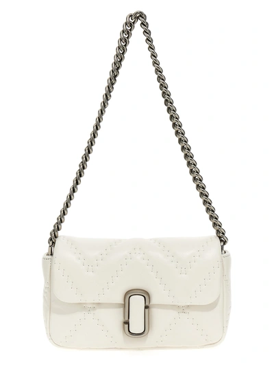Marc Jacobs Logo Shoulder Bag In White