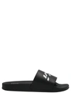 Vtmnts Logo Print Rubber Slide Sandals