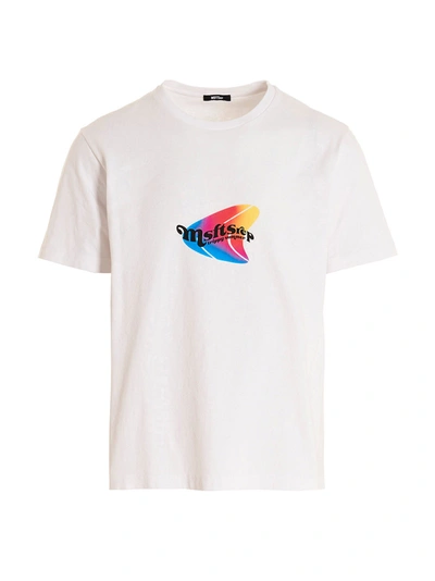 Msftsrep Bedrucktes T-shirt Aus Baumwolle In White