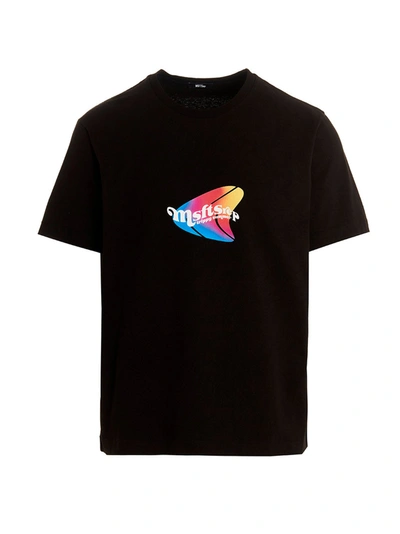 Msftsrep Bedrucktes T-shirt Aus Baumwolle In Black