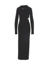 Versace Cutout Hooded Stretch-jersey Maxi Dress