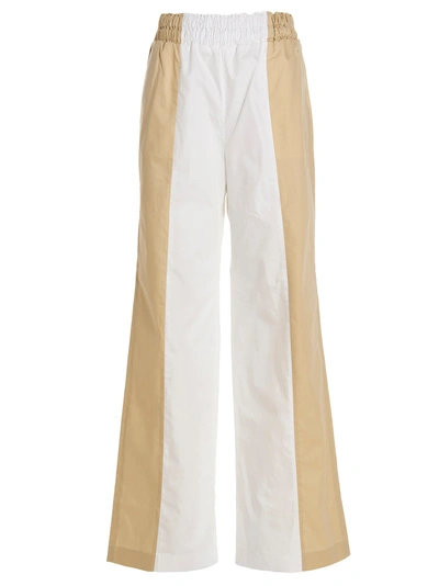 FABIANA FILIPPI LOOSE LEG TWO-COLOR PANTS