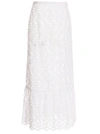 GIAMBATTISTA VALLI MACRAMÉ LONG SKIRT