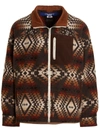 Junya Watanabe Brown Pendleton Edition Jacket