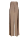 ROCHAS PANTS WITH FRONT PLEATS
