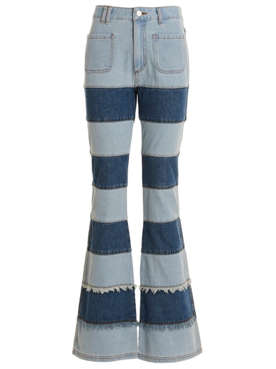 ANDERSSON BELL PATCHWORK JEANS BLUE