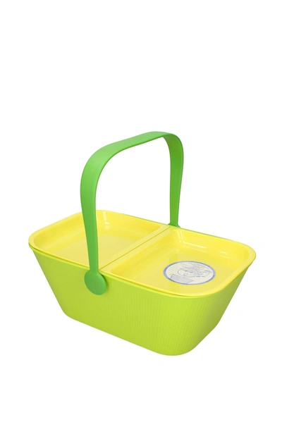 Alessi Pet Friends Petnic Thermoplastic Resin Green Yellow