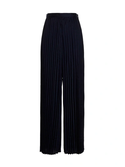 Michael Kors Pleated Pants In Azul