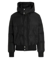 Alexander Mcqueen Men's Graffiti Logo Hooded Down Puffer Jacket