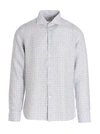 BORRIELLO PRINTED LINEN SHIRT