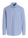 SALVATORE PICCOLO ROUNDED COLLAR SHIRT