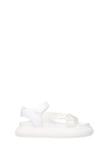 Moncler Catura Womens Leather Ankle Strap Slingback Sandals