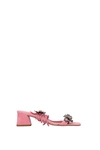 ROGER VIVIER SANDALS SUEDE PINK