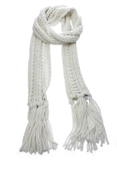 Dondup Scarves Acrylic White Off White