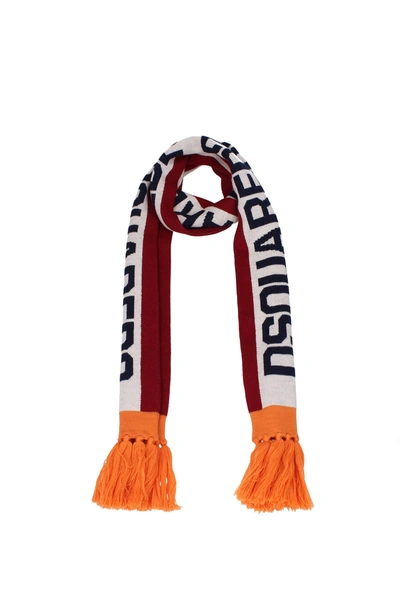 Dsquared2 Scarves Wool Multicolor