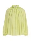 Lanvin Silk Bloshirt Shirt And Blouse Yellow