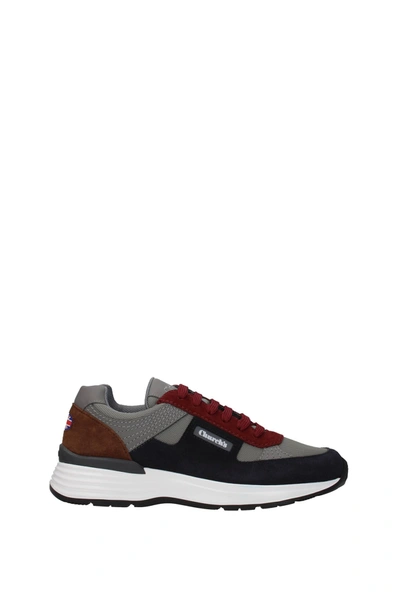 Church's Sneakers Ch873 Nylon Dark Blue In Grey