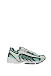 MSGM SNEAKERS FILA POLYURETHANE WHITE TEAL