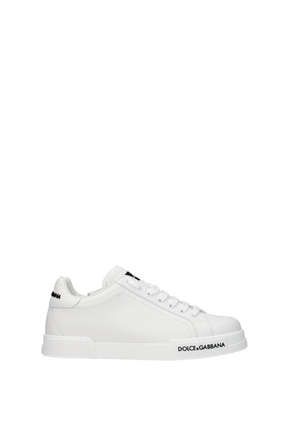 Dolce & Gabbana Sneakers Leather White