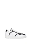 Gcds Nami Bicolor Leather Sneakers