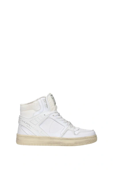 Philippe Model Sneakers Leather White Off White