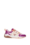 Hogan Purple And Ivory Leather Blend H597 Sneakers