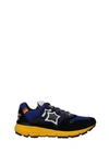 ATLANTIC STARS SNEAKERS POLARIS FABRIC BLACK BLUE NAVY