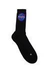 BALENCIAGA SOCKS NASA COTTON BLACK