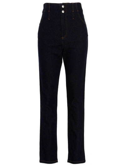 Philosophy Stretch Jeans In Blue