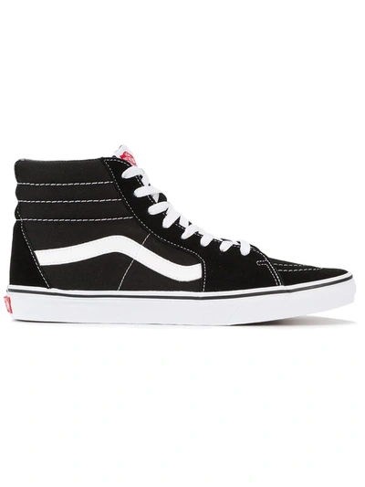 VANS SK8-HI "BLACK/BLACK/WHITE" SNEAKERS,VN000D5IB8C12070947