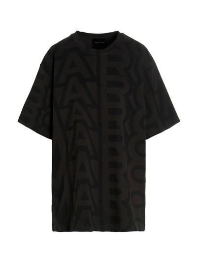 Marc Jacobs The Monogram Cotton T-shirt In Black