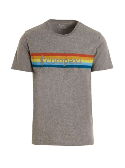 Cotopaxi T-shirt 'on The Horizon' In Grey